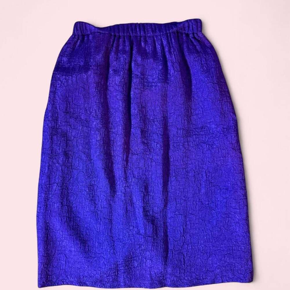 Beautiful Royal Purple vintage (lined) Skirt